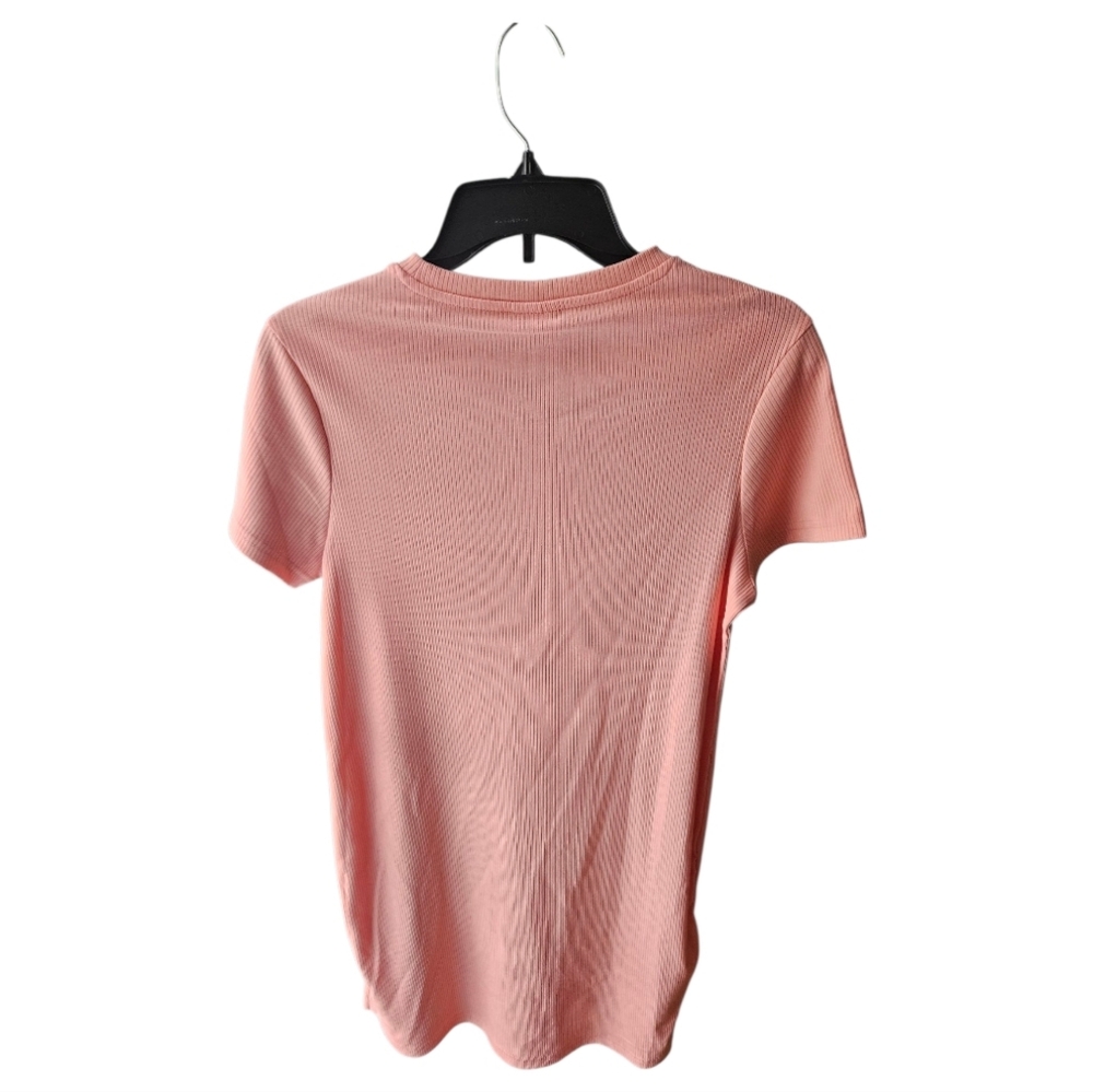 Puma Elevated Essentials Mini Pink Dress Women's Size M Bodycon Ribbed - Picture 2 of 7